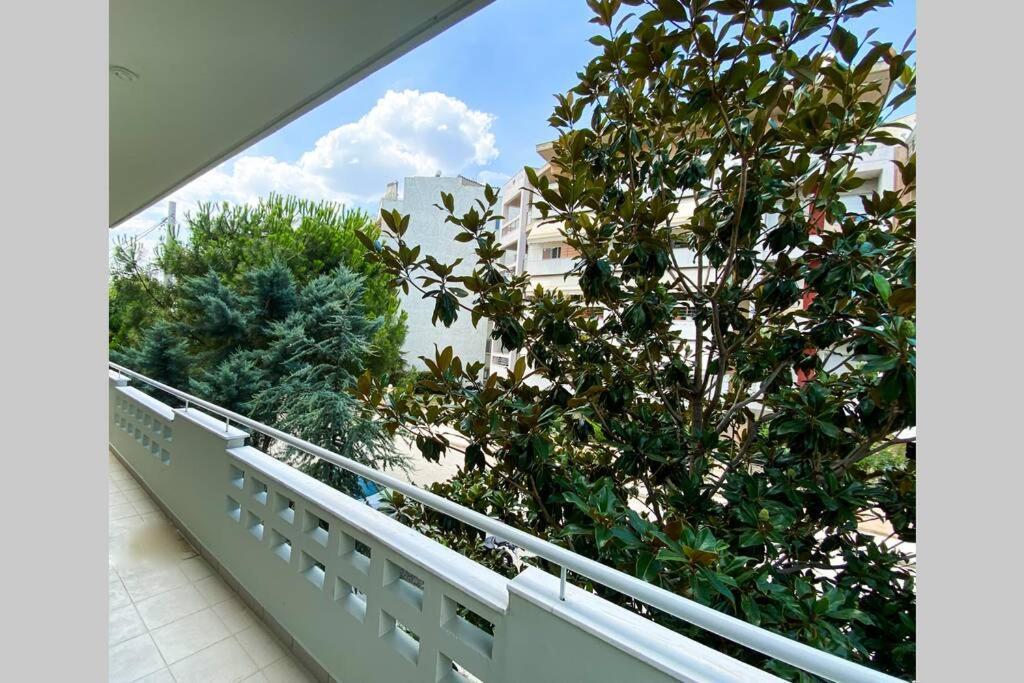 Green Apartment With View 科莫蒂尼 外观 照片