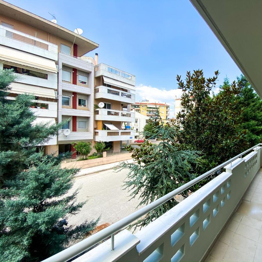 Green Apartment With View 科莫蒂尼 外观 照片