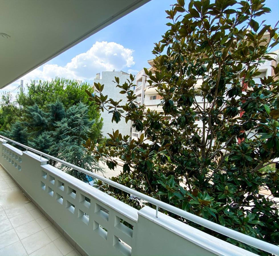 Green Apartment With View 科莫蒂尼 外观 照片